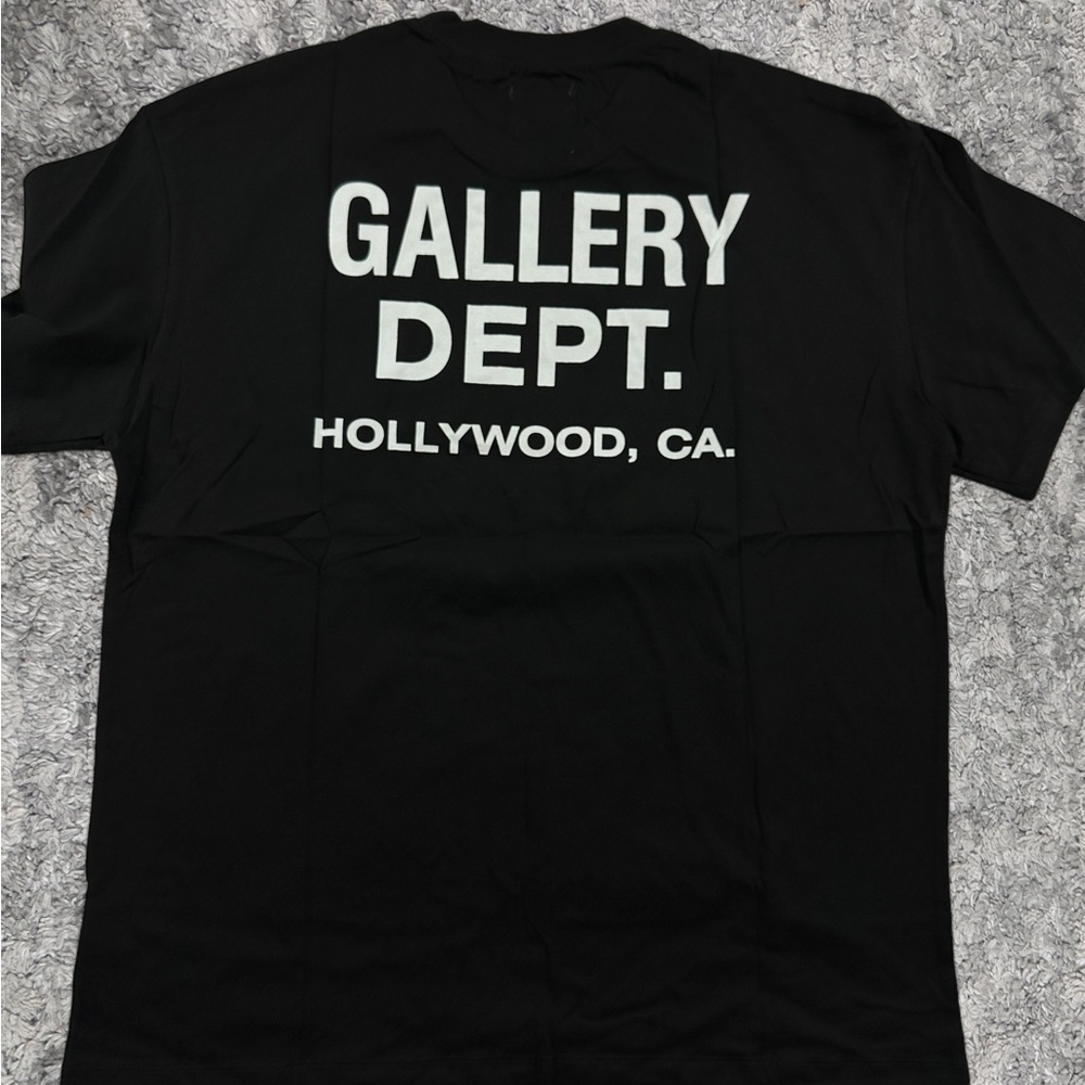 Gallery Dept. Hollywood CA Logo Black Shirt